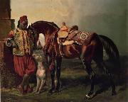 Arab or Arabic people and life. Orientalism oil paintings  429, unknow artist